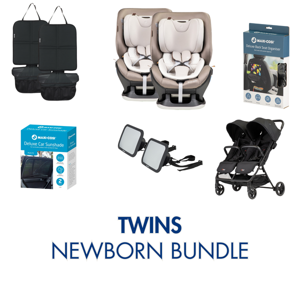 Newborn Twins convertible car seat bundle