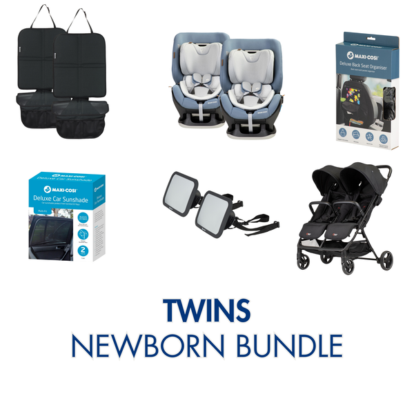 Newborn Twins convertible car seat bundle